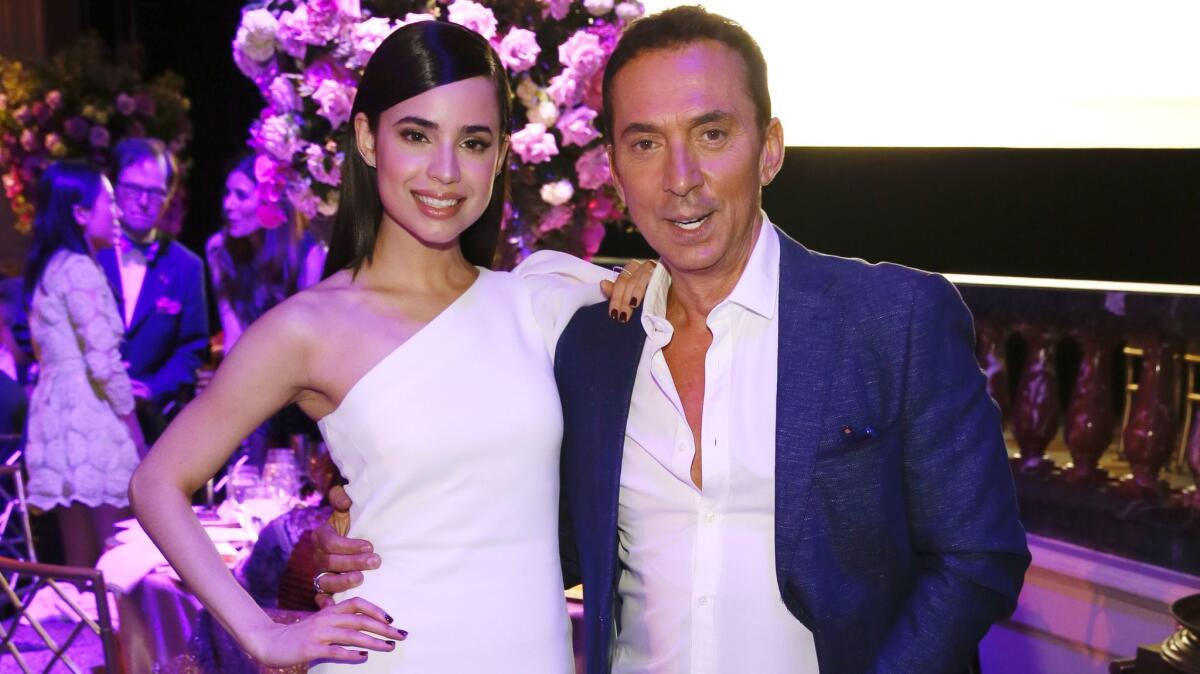 Sofia Carson and Bruno Tonioli are among the guests at the 2017 Los Angeles Ballet Gala at the Beverly Wilshire Hotel in Beverly Hills on April 21.