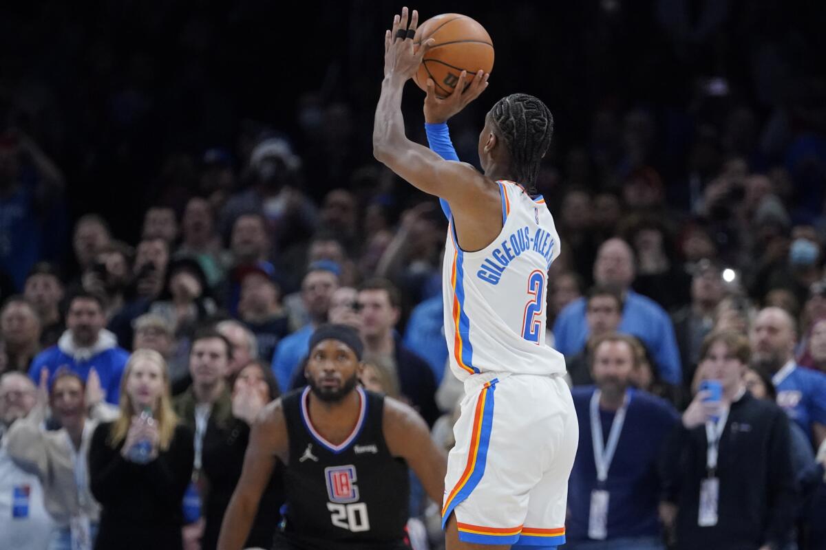 The benefit of struggles for Shai Gilgeous-Alexander - Welcome to