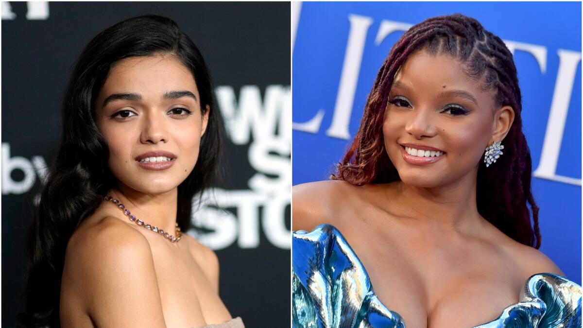 Halle Bailey supports Rachel Zegler amid ‘Snow White’ hate - Los