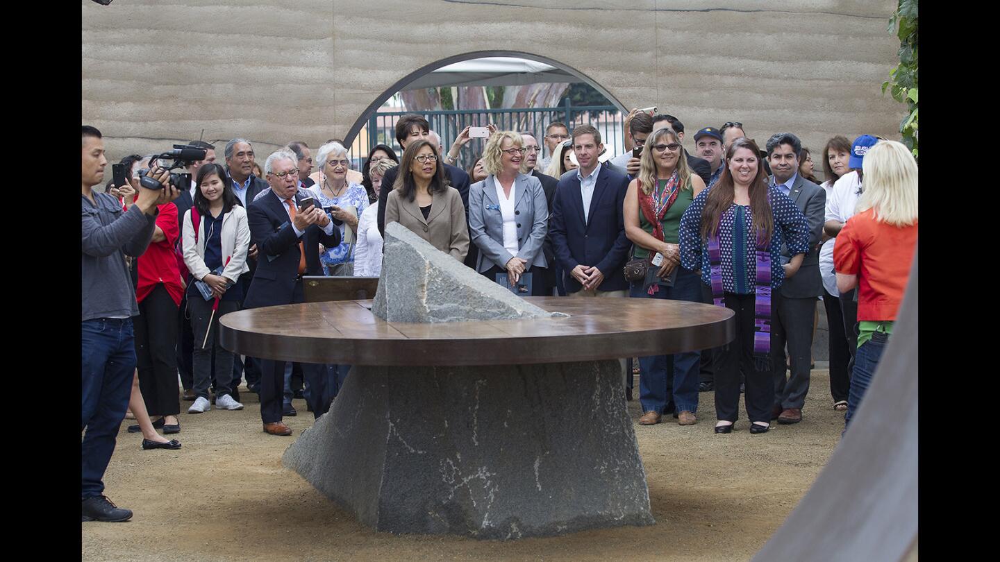 Table of Dignity memorial unveiled