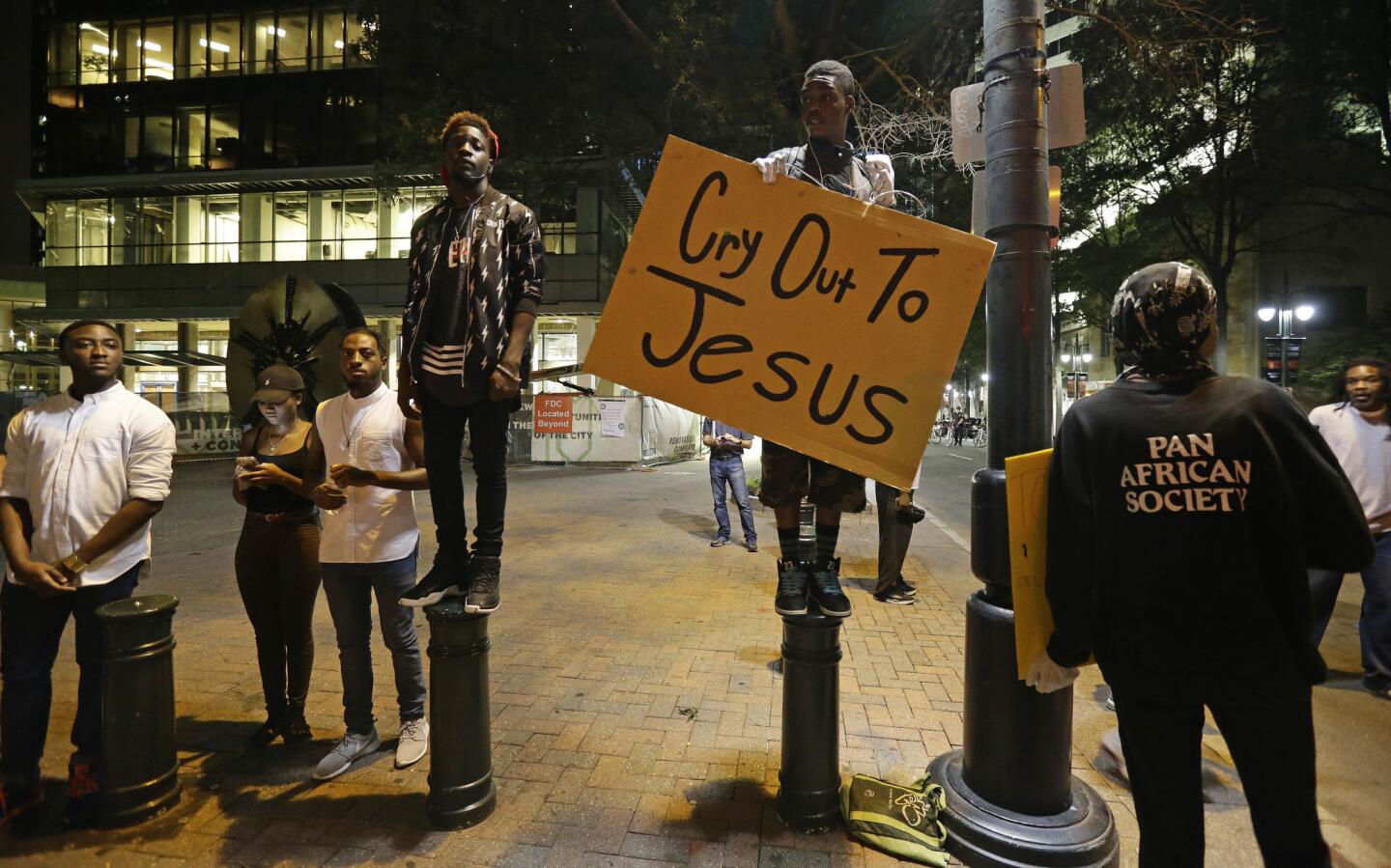 Charlotte protests