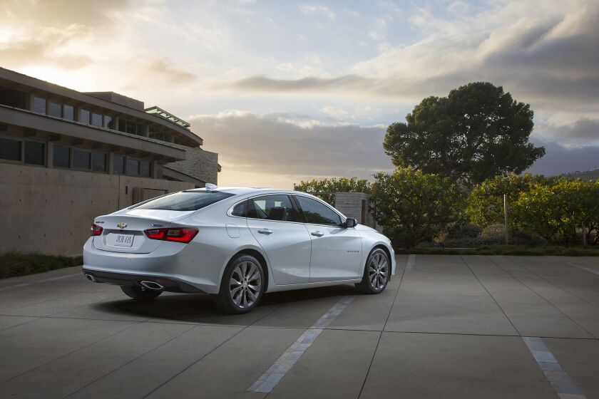 Chevy's all-new Malibu sedan is larger and lighter than its slow-selling predecessor. It's aimed at popular rivals like the Honda Accord, Toyota Camry, and Nissan Altima.