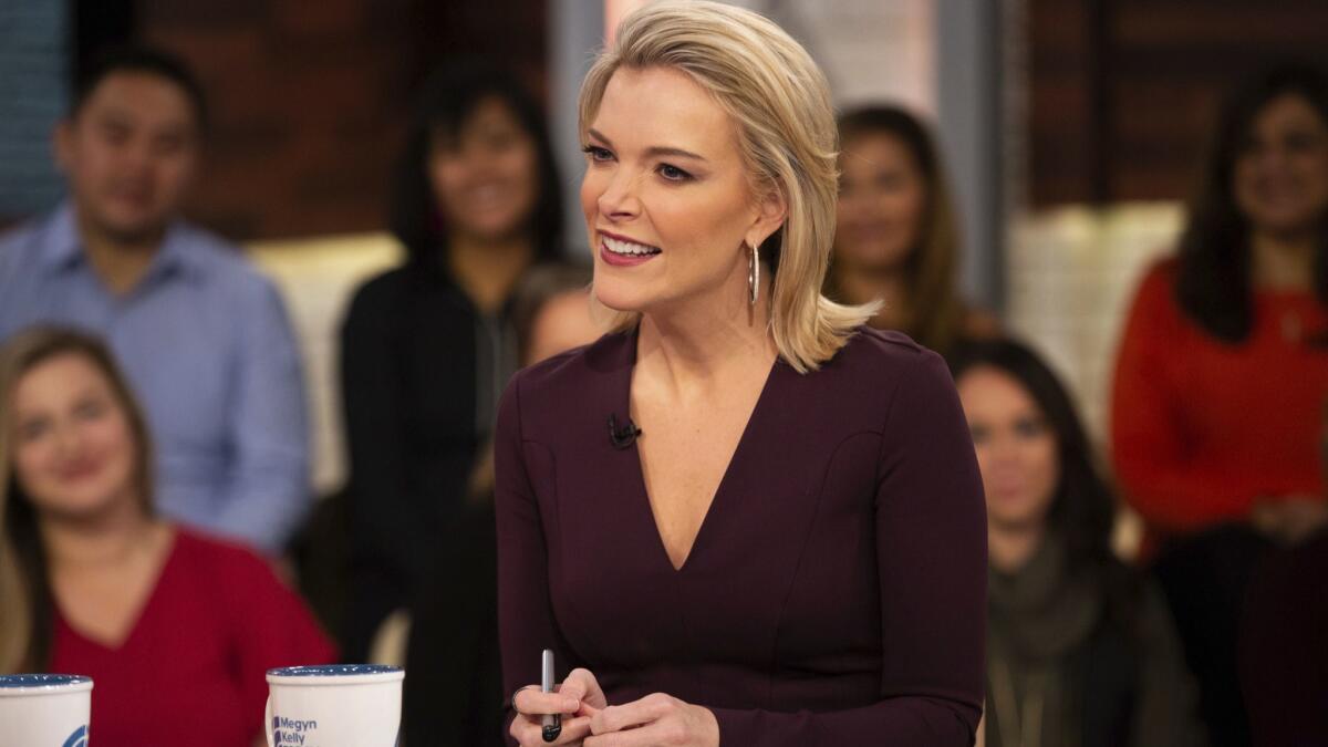 Megyn Kelly on the set of her show "Megyn Kelly Today."