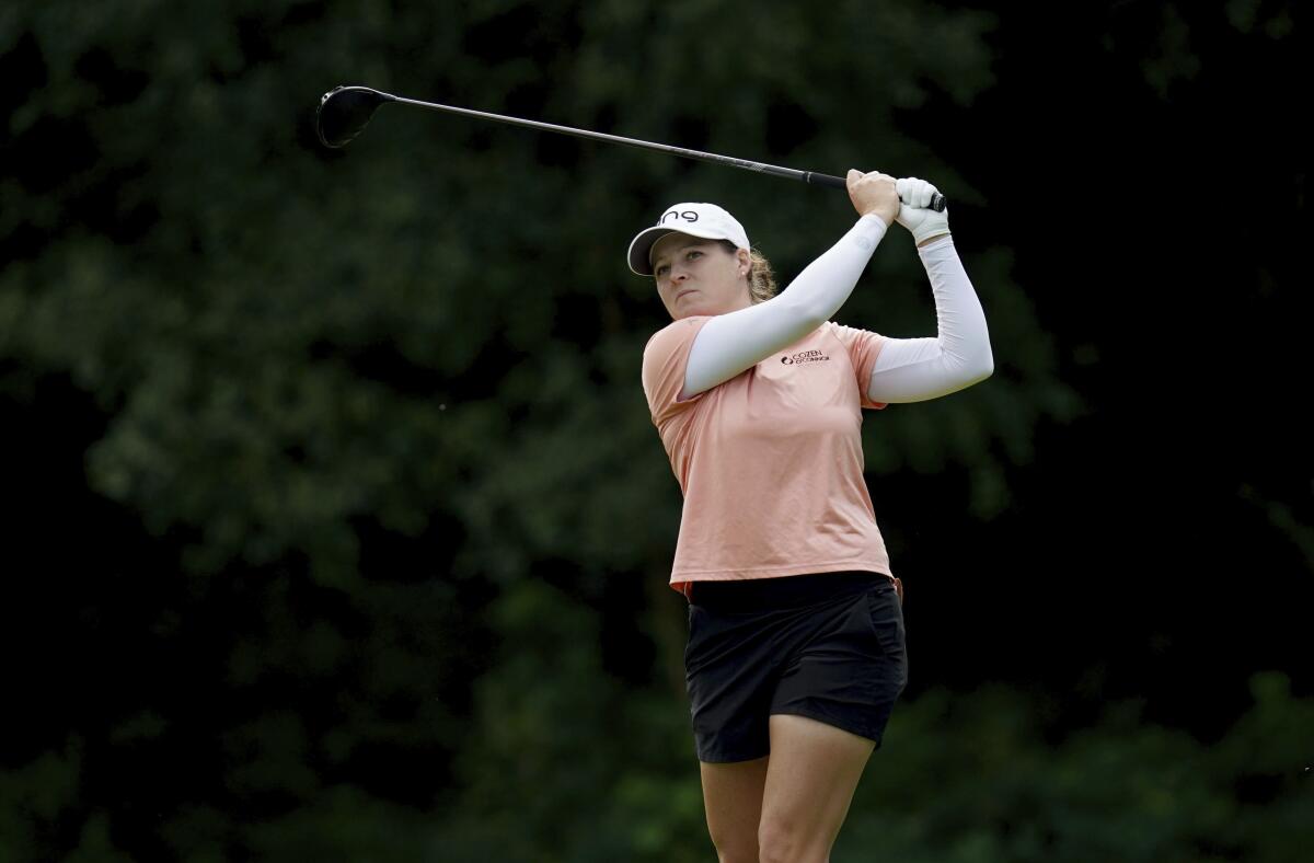 Ally Ewing delivering good impression of Brian Harman with strong start to  Women's British Open - The San Diego Union-Tribune