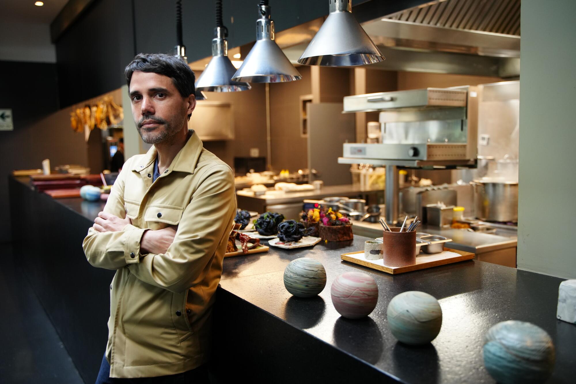 Aug. 21, 2023--Chef Virgilio Martinez in his restaurant Central in Lima, Peru.