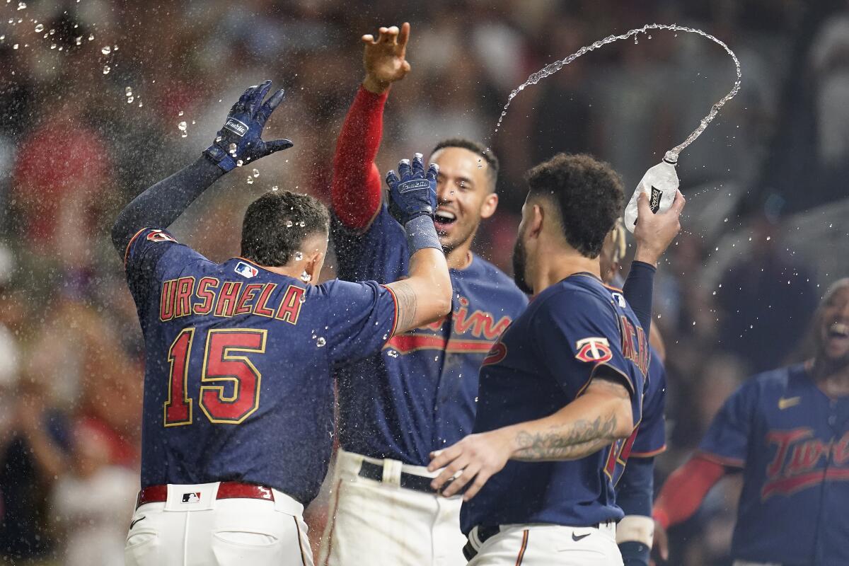 Urshela hits 2-run HR in 10th, Twins rally past Tigers 5-3 - The