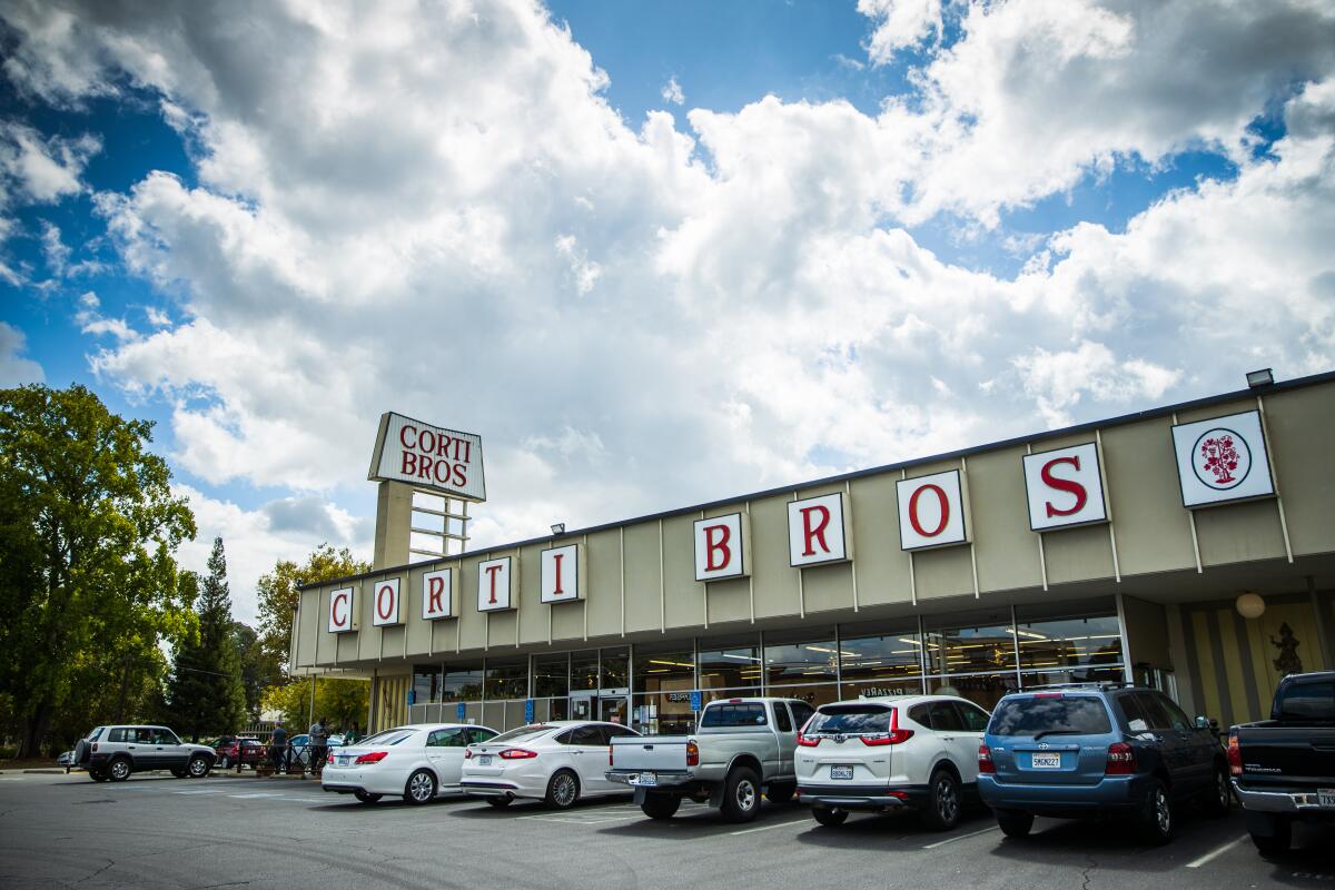 Corti Brothers grocery store in Sacramento.