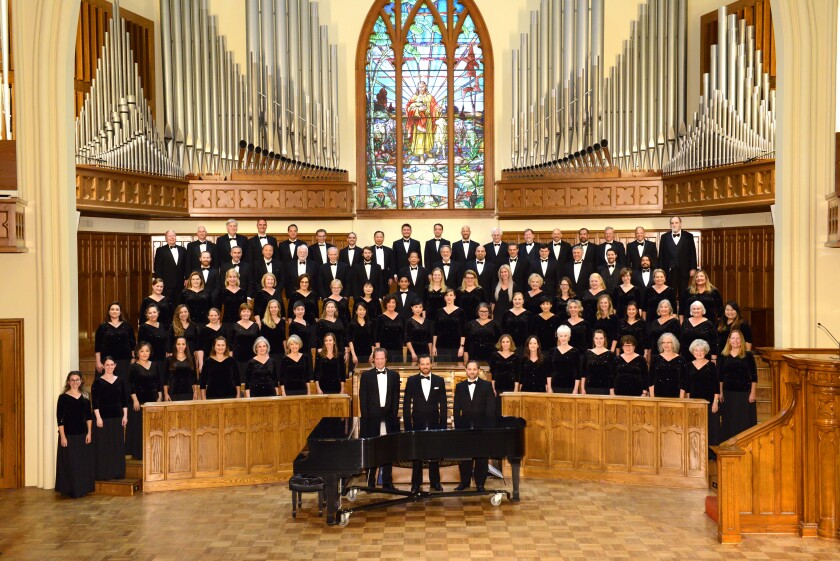 The San Diego Master Chorale will perform “Lift Ev’ry Voice and Sing” virtually Sunday, Oct. 4.