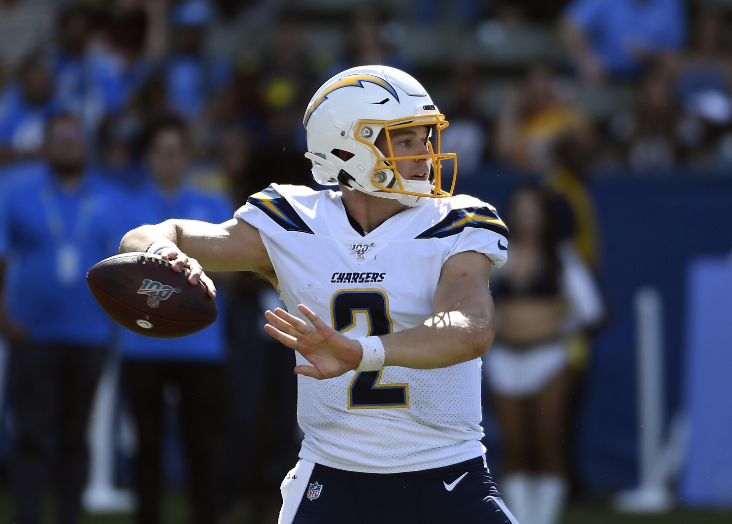 Easton Stick Stays Prepared Amid Chargers Murky Qb Future Los