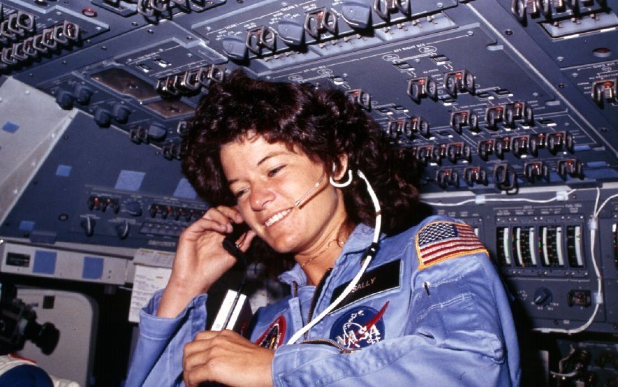 Famous San Diegan Sally Ride was the first American woman to fly in space. She blasted off on the Challenger space shuttle in 1983. The flight also gave her the title of youngest American in space at age 32. In 1984 she flew on the Challenger again and then served on the panels investigating the Challenger explosion in 1986 and the breakup of the Columbia shuttle on reentry in 2003. After retiring from NASA, she became a professor at UC San Diego and continues working to teach and advocate for science, technology, engineering and mathematics.