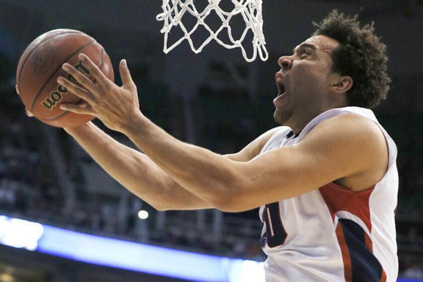 Former Gonzaga standout Elias Harris played well enough for the Lakers during the summer league to earn a two-year contract with L.A.