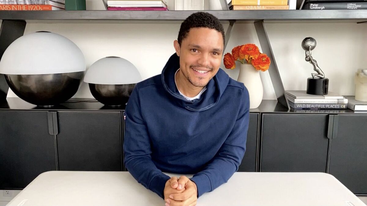 "The Daily Show With Trevor Noah" on Comedy Central, MTV, POP and VH1.