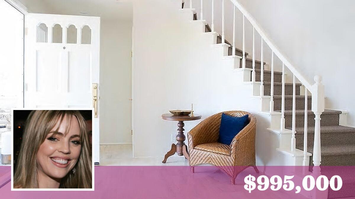 An investment property owned by actress Melissa George is on the market in Calabasas for $995,000.
