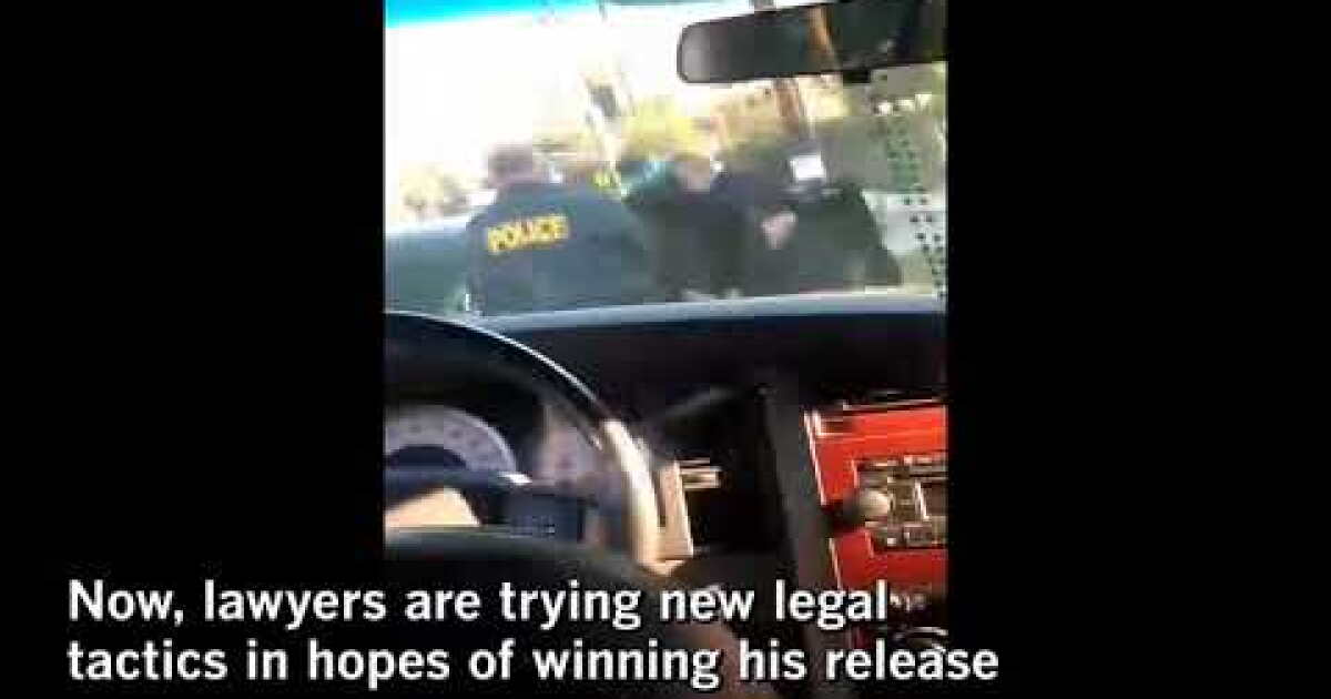 Lawyers try new legal tactic to free father detained by ICE in front of ...