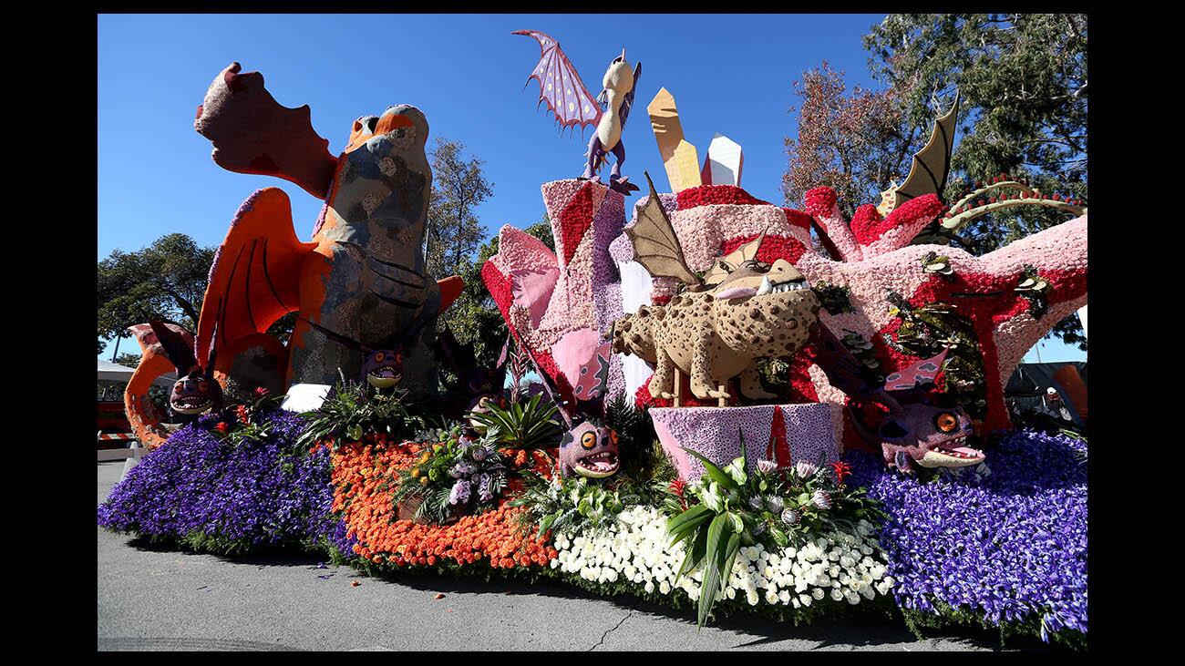 Photo Gallery: Dreamworks, American Armenian floats on display in Pasadena