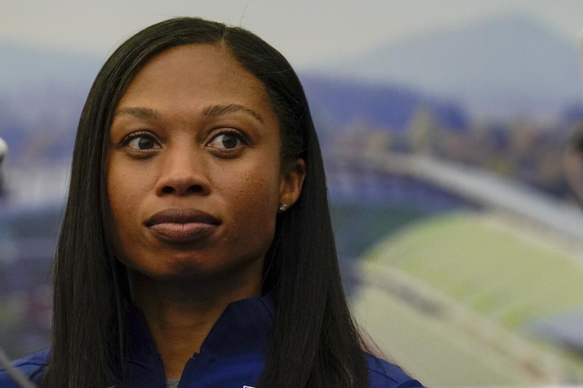 Allyson Felix on X: Back in Sacramento for my 16th US Nationals