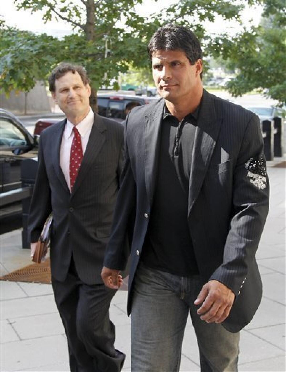 Jose Canseco really wants to be head of the Fed