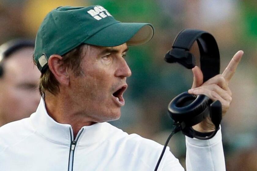 The on-going Baylor sexual assault scandal led to the termination of coach Art Briles in May of 2016.