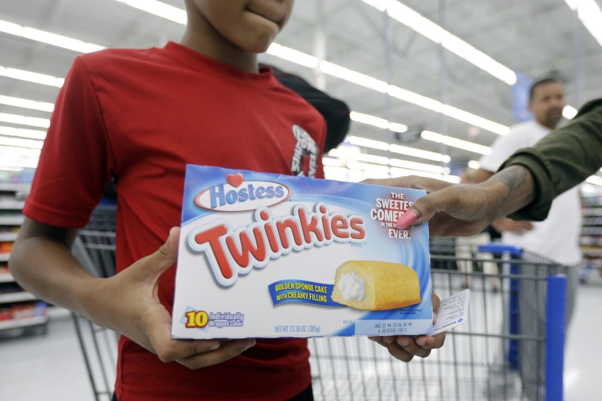 A Bristol, Pa., Walmart is one of the stores to receive the reintroduced Twinkies ahead of schedule.