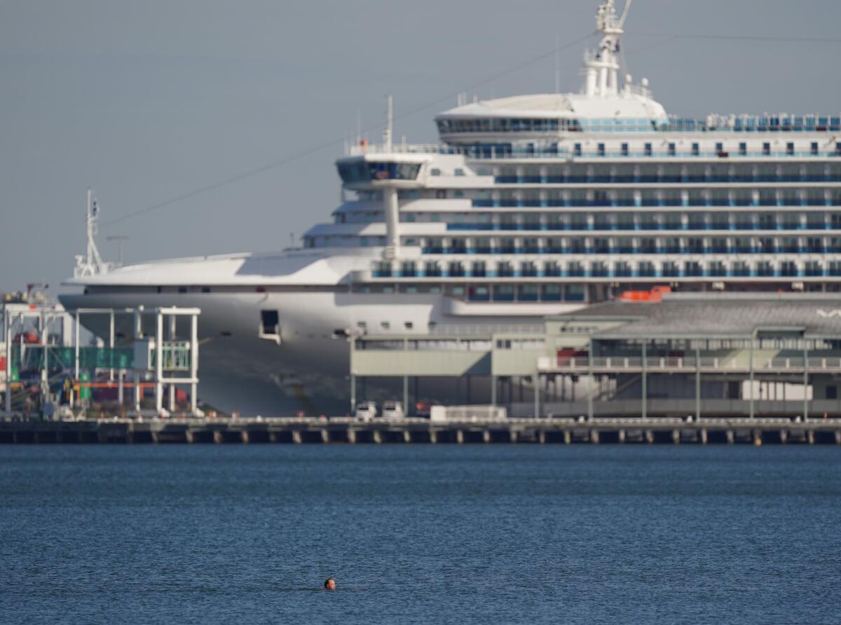 Pacific Princess on April 3, 2020