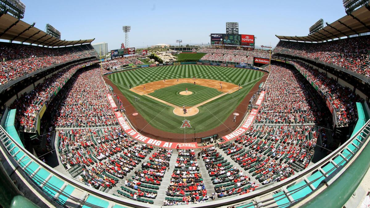 Angels Stadium in Anaheim, California - Where Magic Lives