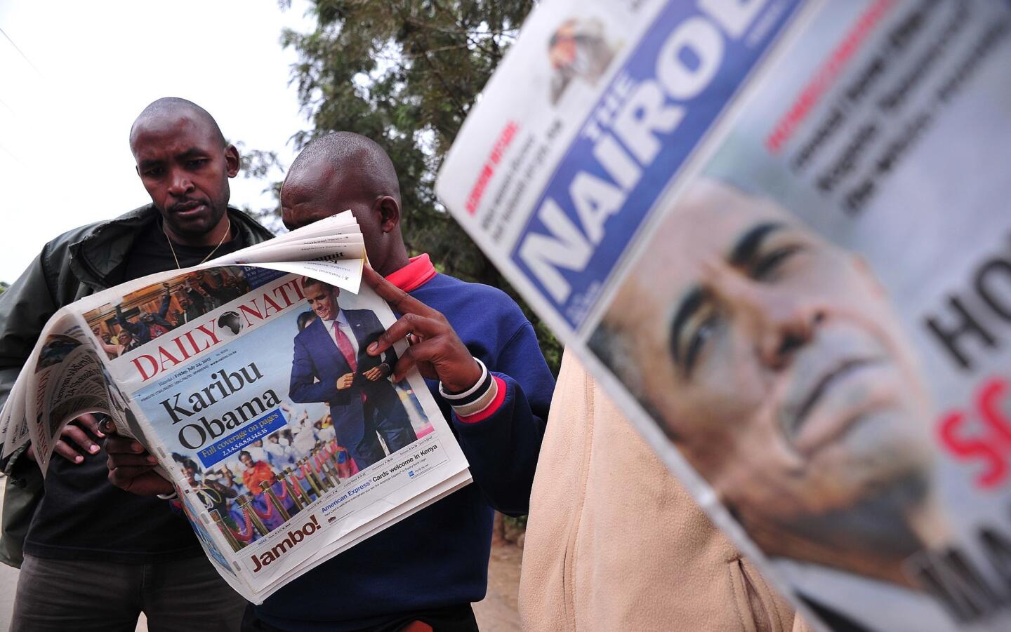 Obama mania in Kenya