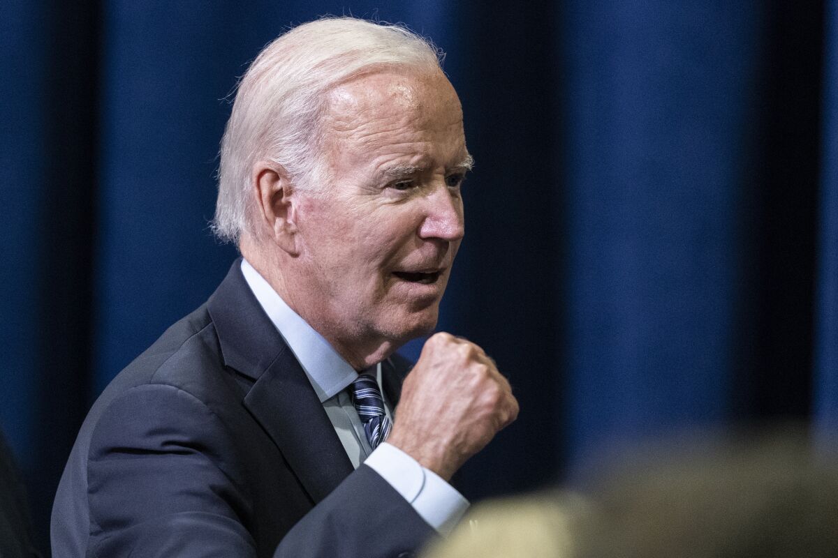 Joe Biden se pone duro: Trumpismo, peligro para democracia - Los Angeles  Times