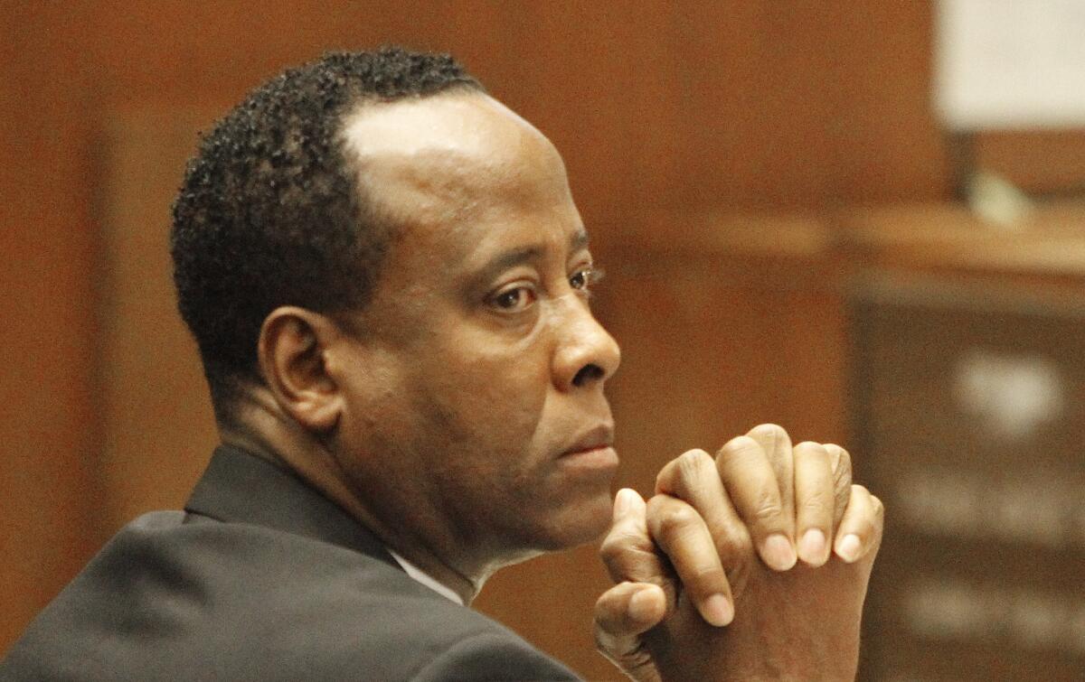 Conrad Murray during his 2011 trial; Michael Jackson's doctor at the time of Jackson's death is reportedly seeking a book deal.