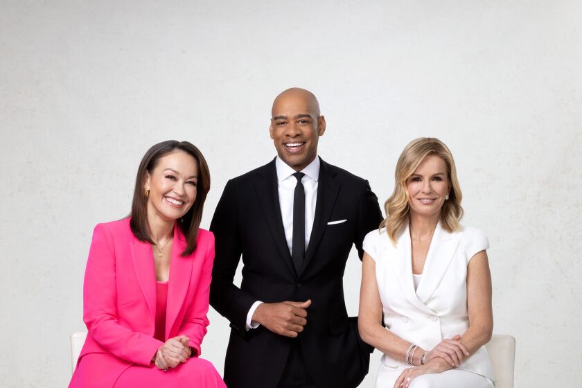 ABC News announced Eva Pilgrim, left, and DeMarco Morgan as the new co-anchors of "GMA 3: What You Need to Know."