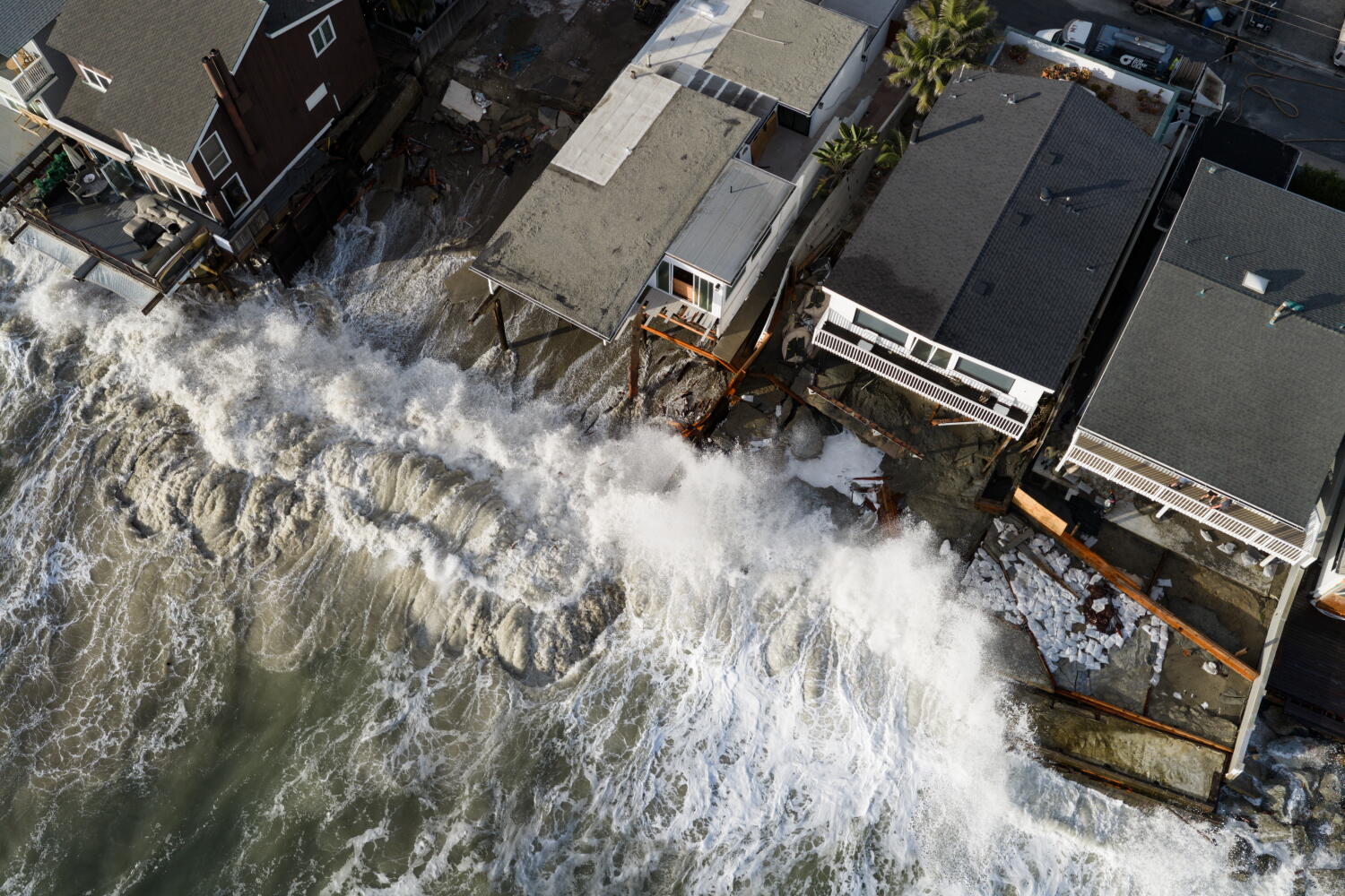 'The whole beach is gone': Big waves, flooding bring destruction to SoCal coast. It's a warning