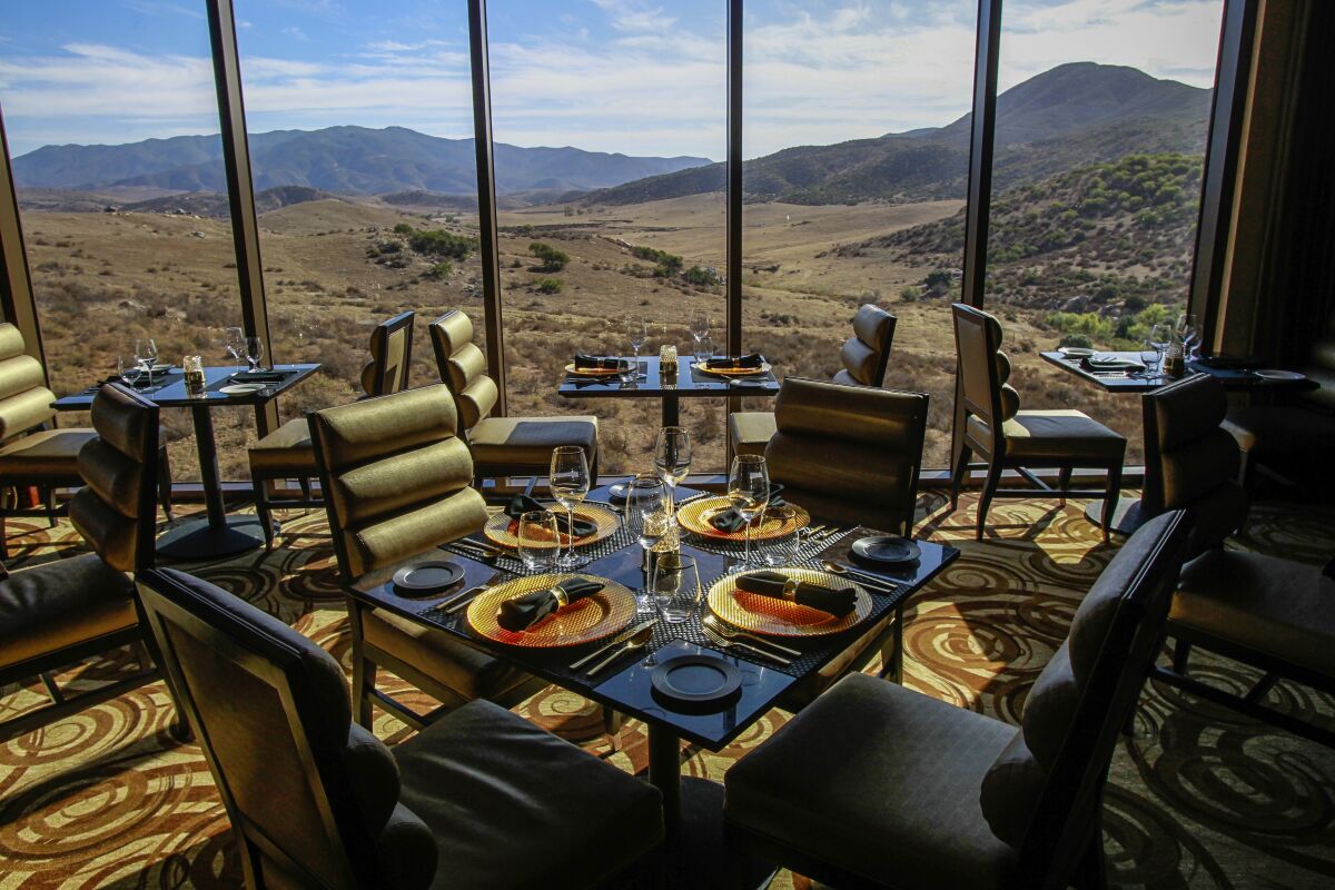 Among the features that distinguish Prime Cut steakhouse at Jamul Casino are the natural light and The Chef's Mercy Table.  