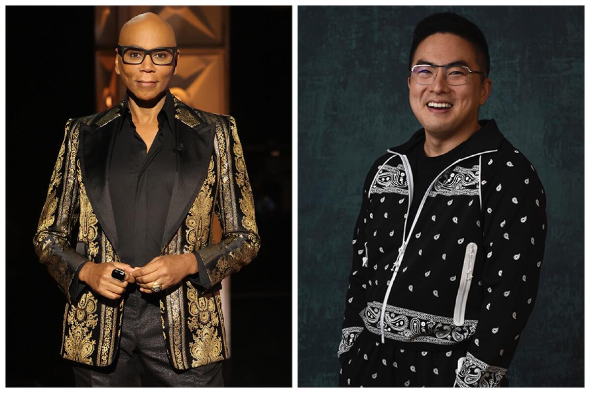 RuPaul and Bowen Yang spoke together for almost an hour in a wide-ranging conversation.