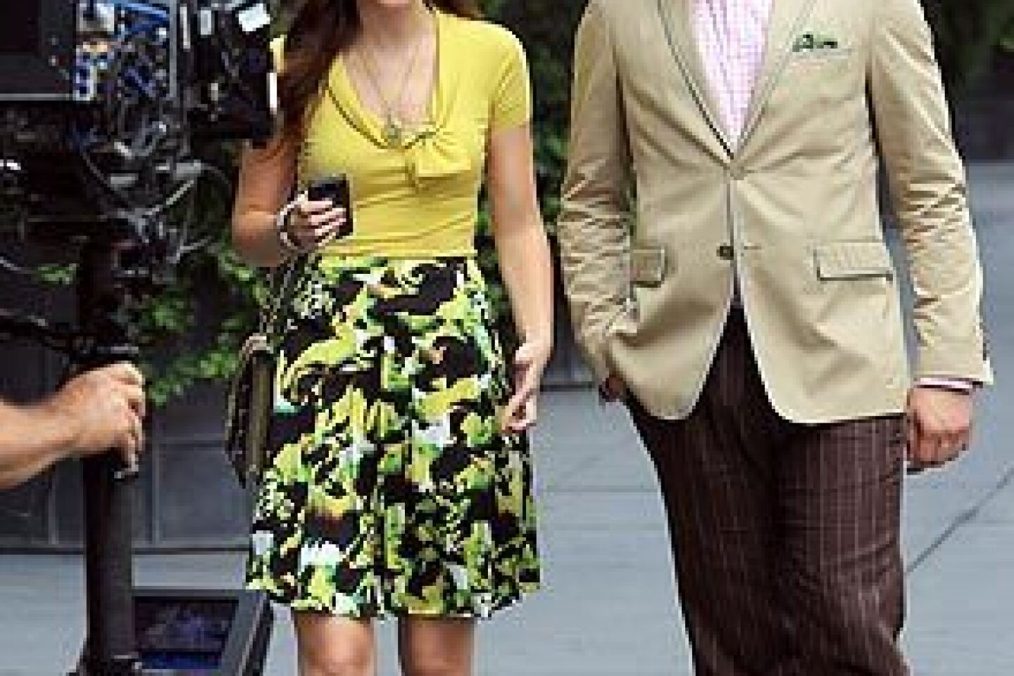 Leighton Meester and Ed Westwick