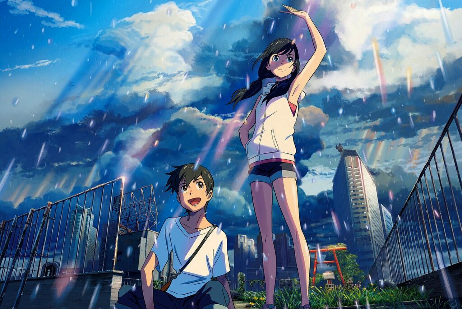 Weathering With You' review: Makoto Shinkai fable has a fresh edge - Los  Angeles Times