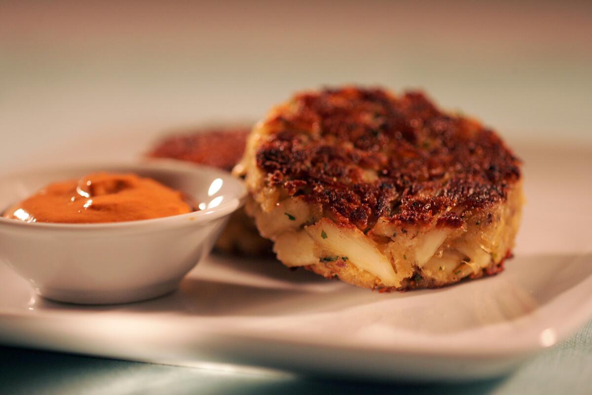 TASTY: This crab cakes are big on size, and flavor.