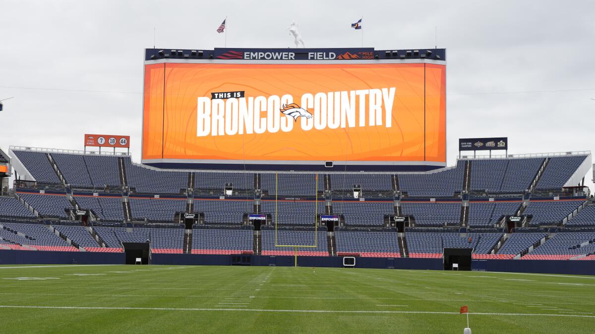 Upgrades at Empower Field go beyond scoreboard, include 5G services for  attendees - Denver Business Journal