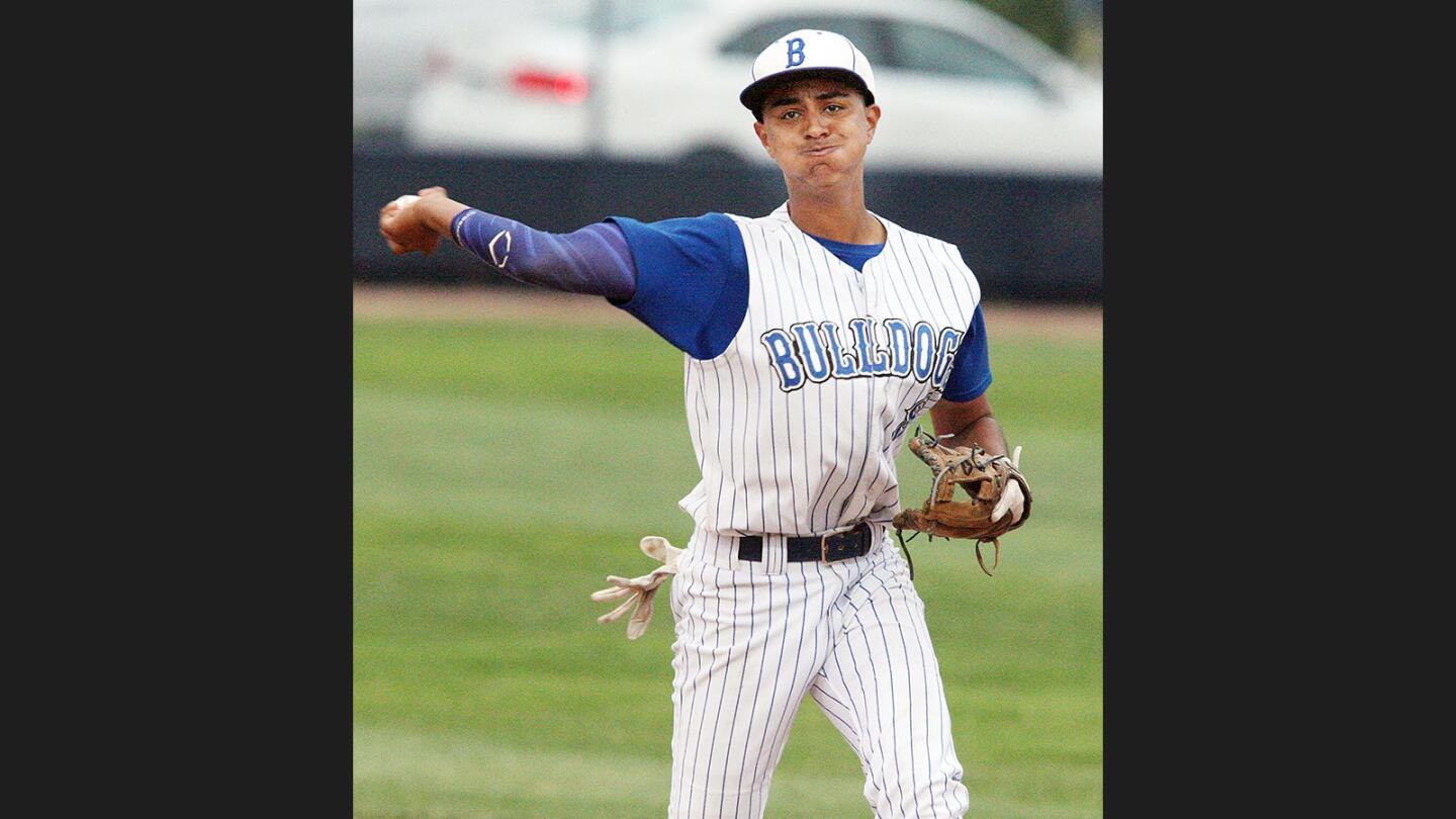 Photo Gallery: Rivals Burbank and Burroughs play in a Pacific League baseball game