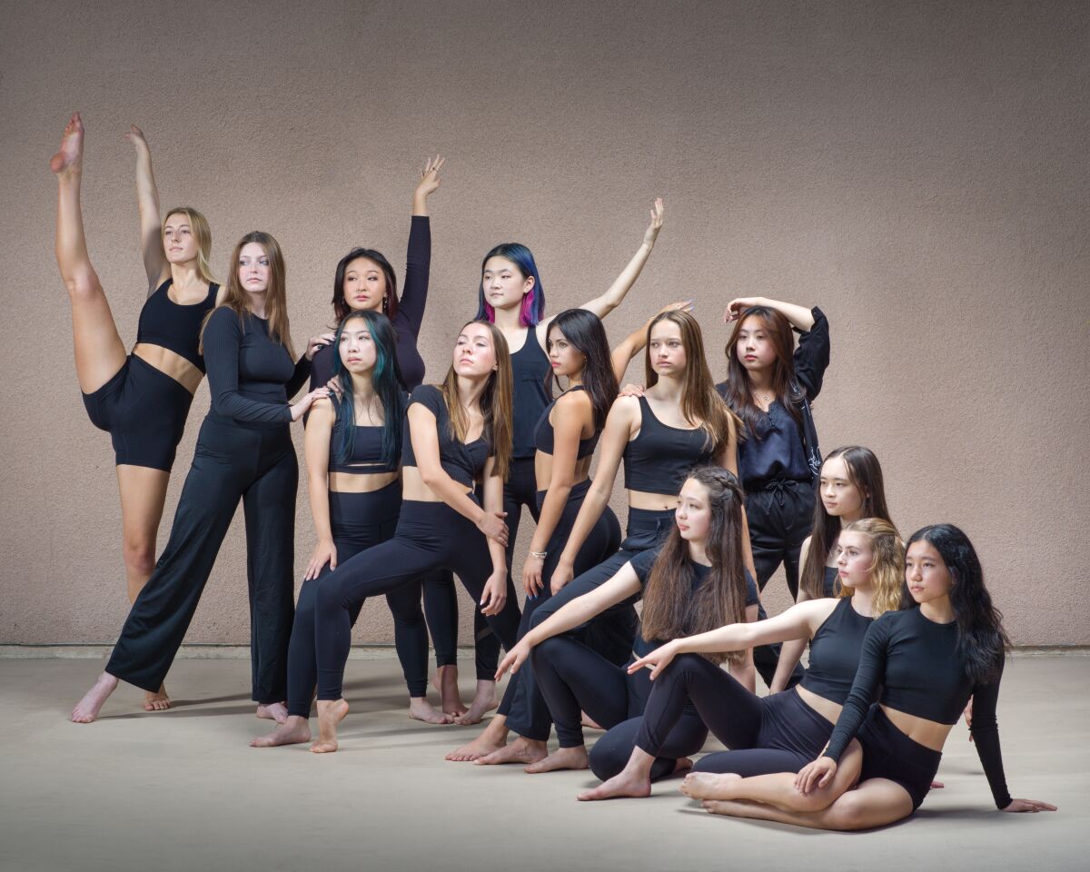 Members of Canyon Crest Academy’s Dance Conservatory 