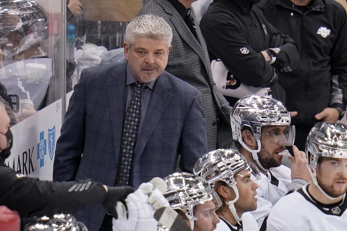 Kings coach Todd McLellan, who is in his third year with the team.