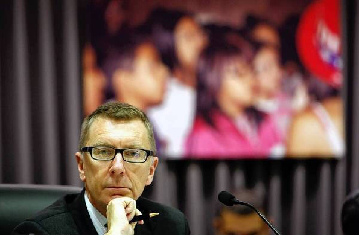 John Deasy, superintendent of the L.A. Unified School District, called the decision not to pass the teacher-dismissal bill “shameful.” Teachers unions, on the other hand, had said the bill would have violated due process rights.