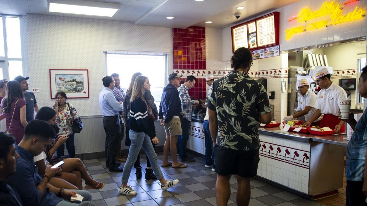 In-N-Out Burger is No. 3 on Glassdoor's ranking of the best companies to work for in 2019.