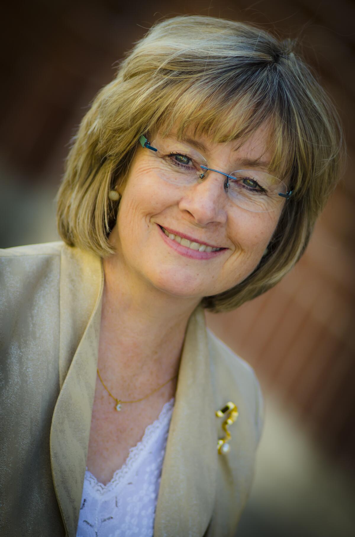 Gail J. Stearns, dean of Chapman University’s Wallace All Faiths Chapel.