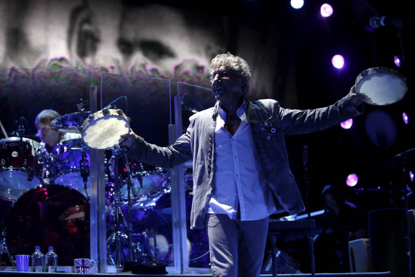Roger Daltrey performs with the Who at Staples Center in 2013.