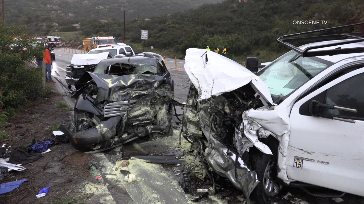 Alpine Woman 37 Killed In Five Vehicle Pileup On Sr 67 The San Diego Union Tribune