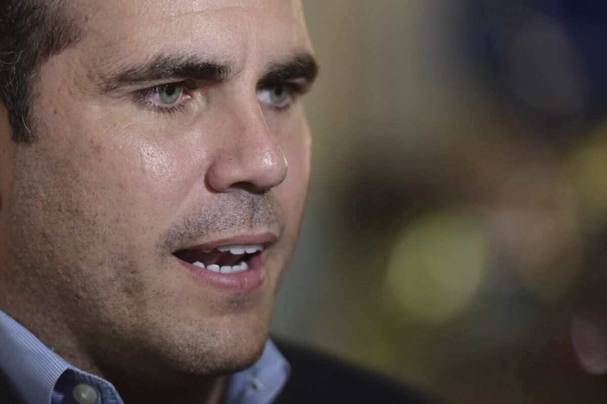 Ricardo Rossello appears poised to become the next governor of Puerto Rico, giving a boost to a statehood movement in the territory.