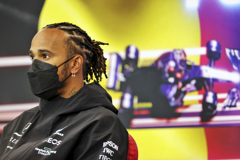 Hamilton busca victoria 100 en la F1 - Los Angeles Times