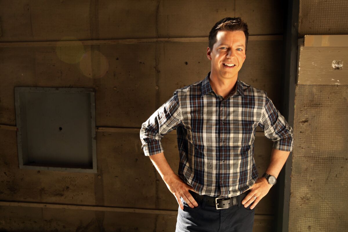Actor Sean Hayes will star in "An Act of God" at the Ahmanson Theatre in L.A.