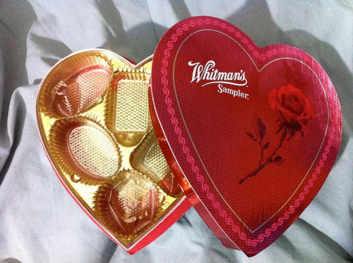 An empty box of chocolates is probably not a good sign in the home of a man attempting to lose weight.