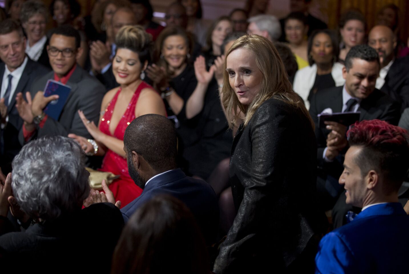 Musician Melissa Etheridge announced she was a lesbian during the January 1993 Triangle Ball — a gay and lesbian gala that celebrated the first inauguration of President Clinton.
