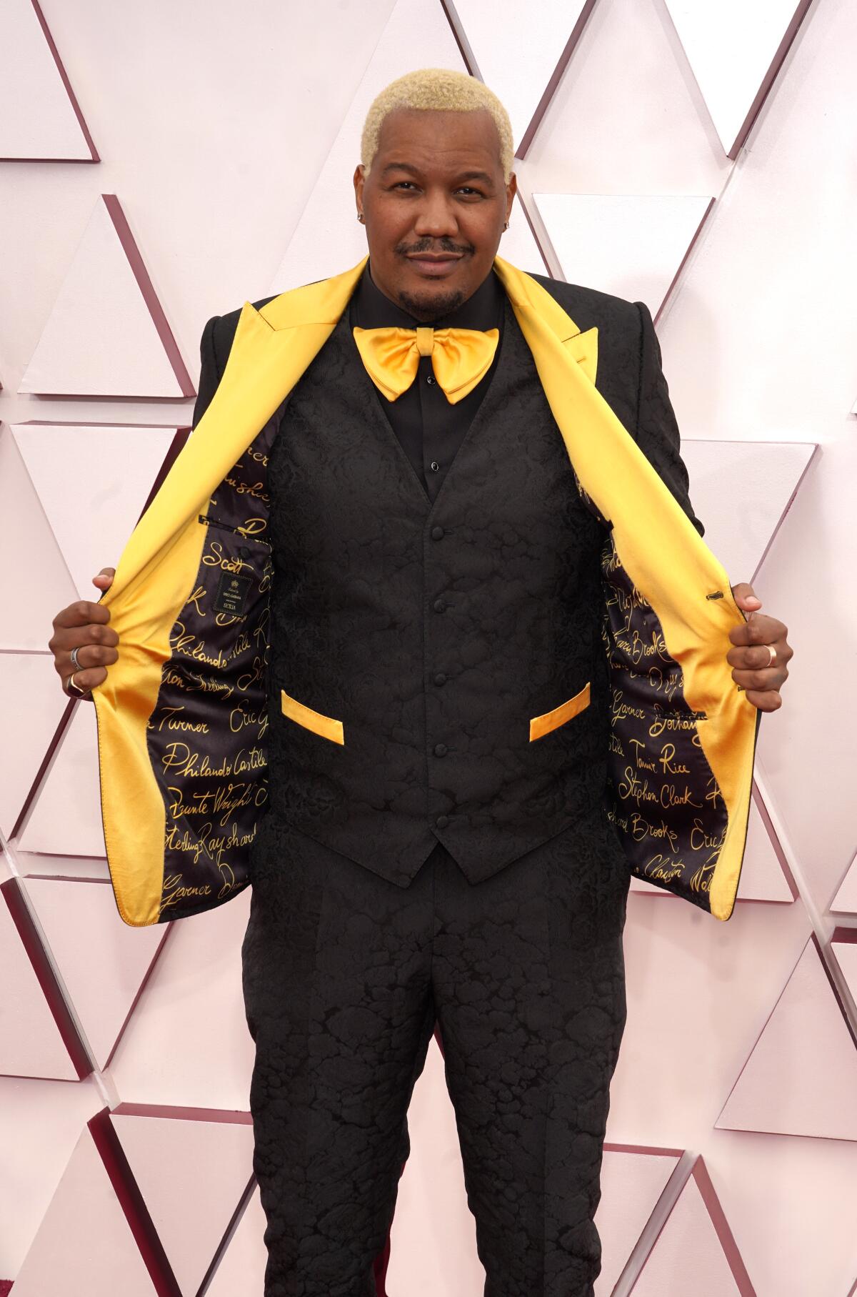 Travon Free on the Oscars red carpet